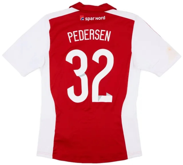 adidas 2014-15 Aalborg Home Shirt Pedersen #32 - 5/10 - (S)