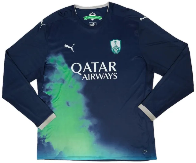 Puma 2016-17 Al-Ahli Third L/S Shirt - 7/10 - (3XL)