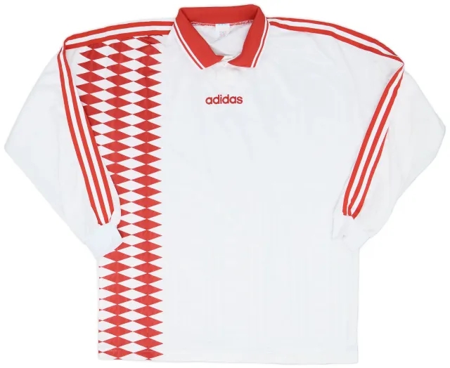1994-95 adidas Template L/S Shirt - 9/10 - (XL)