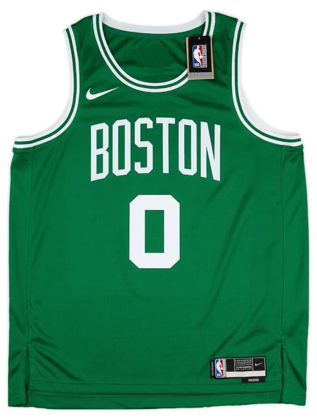 2017-24 Boston Celtics Tatum #0 Nike Swingman Away Jersey (XS)
