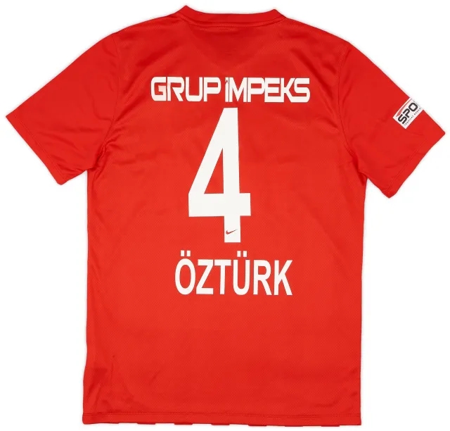 Nike 2016-17 Boluspor Fourth Shirt Ozturk #4 - 8/10 - (L)