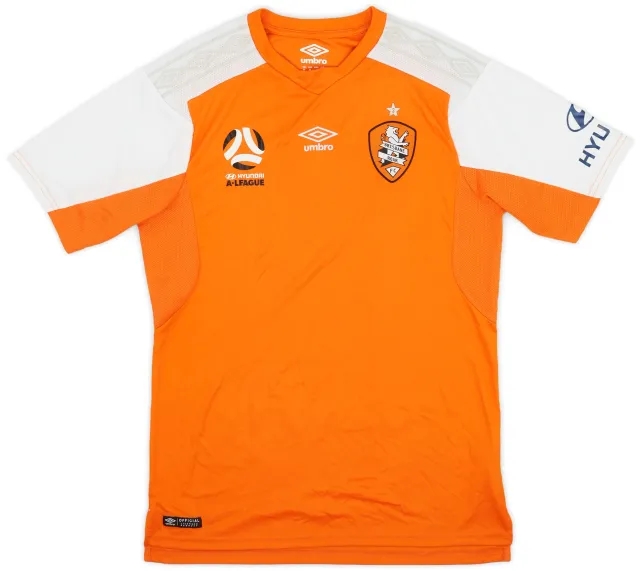 Umbro 2017-18 Brisbane Roar Home Shirt - 7/10 - (M)
