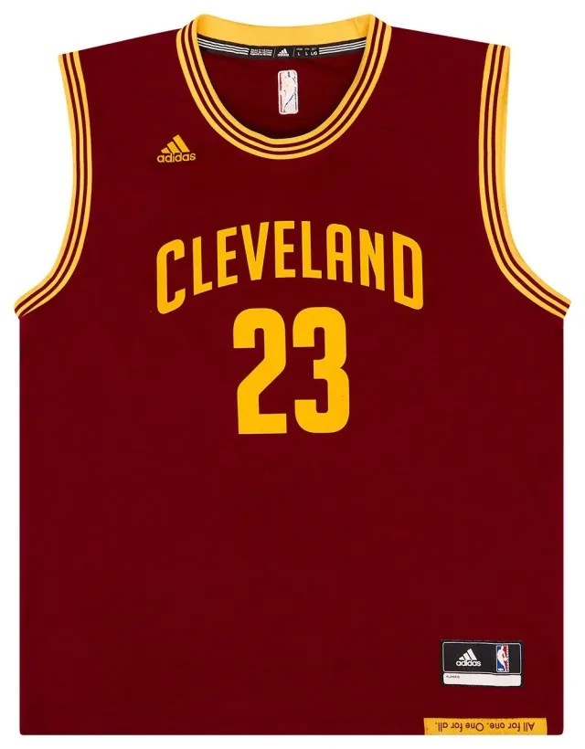2014-17 Cleveland Cavaliers James #23 adidas Away Jersey (Excellent) XS