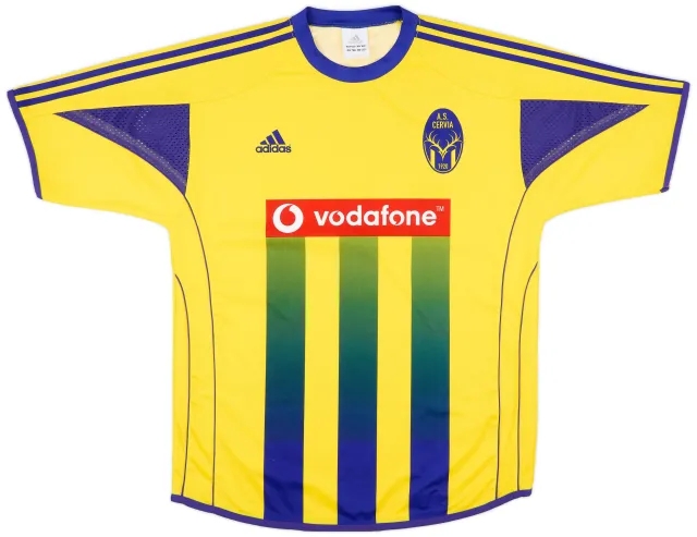 adidas 2004-05 AS Cervia Home Shirt - 9/10 - (L)