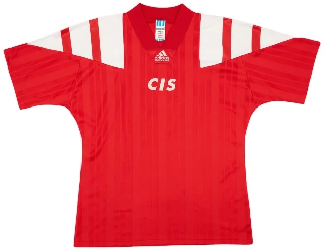 adidas 1992-93 CIS Home Shirt - 8/10 - (L)