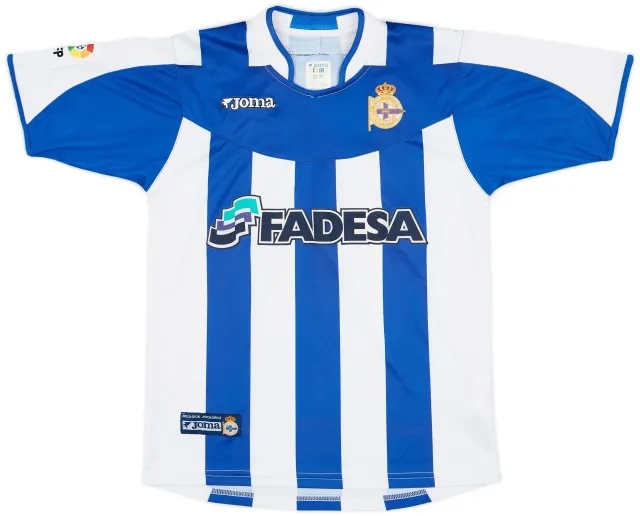 Joma 2003-04 Deportivo Home Shirt - 6/10 - (M.Boys)