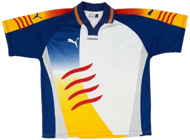 Puma 2002 Catalunya Home Shirt - 7/10 - (L)