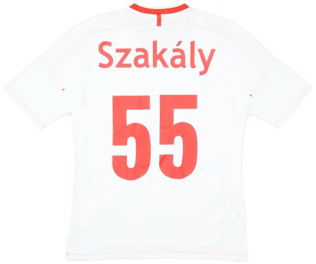 adidas 2011-13 Debrecen VSC Away Shirt Szakaly #55 - 9/10 - (M)