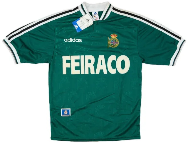 adidas 1996-98 Deportivo Away Shirt (S)