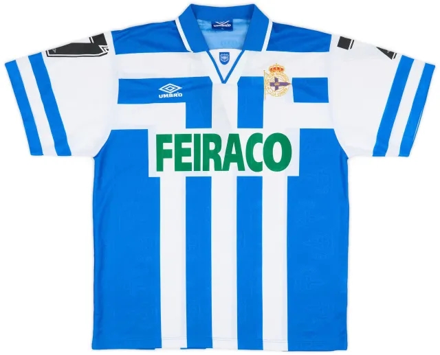 Umbro 1994-95 Deportivo Match Issue Home Shirt #7