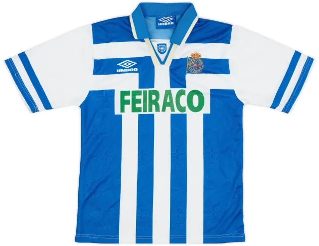 Umbro 1994-97 Deportivo Home Shirt - 6/10 - (XL.Boys)