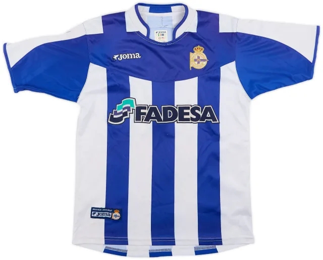 Joma 2003-04 Deportivo Home Shirt - 6/10 - (M.Boys)