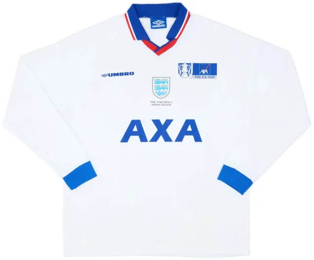 Umbro 1998-99 FA Cup L/S Shirt - 9/10 - (XL)