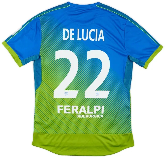 Errea 2018-19 Feralpisalo Match Issue GK Shirt De Lucia #22