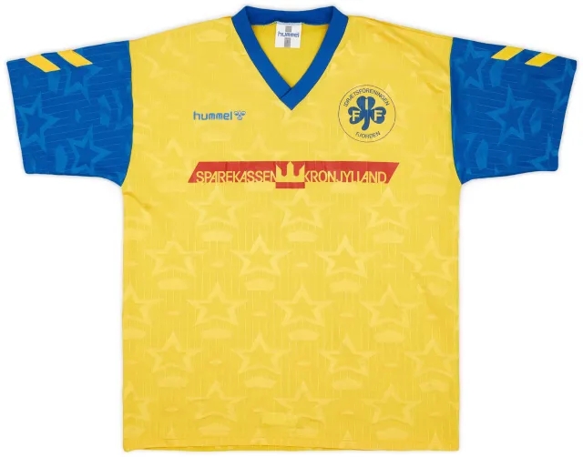 1990s Hummel Template Shirt #16 - 7/10 - (L)