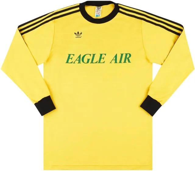 adidas 1986-87 IA Akranes Match Issue UEFA Cup Home L/S Shirt #16 (v Sporting)