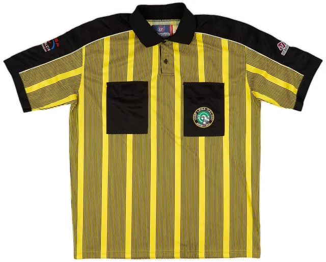 Diadora 1990s Lega Calcio Due T Sport Referee Shirt - 10/10 - (XL)