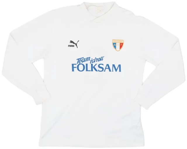Puma 1990s Karlskrona AIF Away L/S Shirt #2 - 8/10 - (XXL)