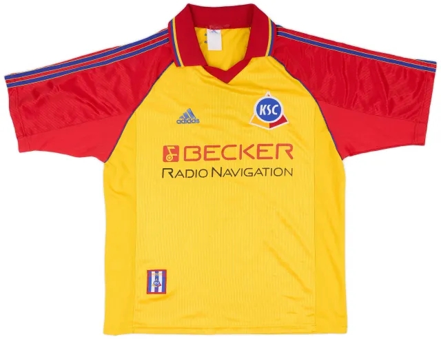 adidas 1998-99 Karlsruhe Away Shirt - 8/10 - (L)