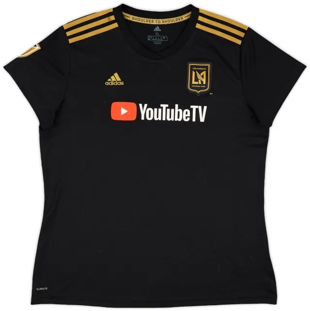 adidas 2018 LA FC Home Shirt - 9/10 - (Women's XL)