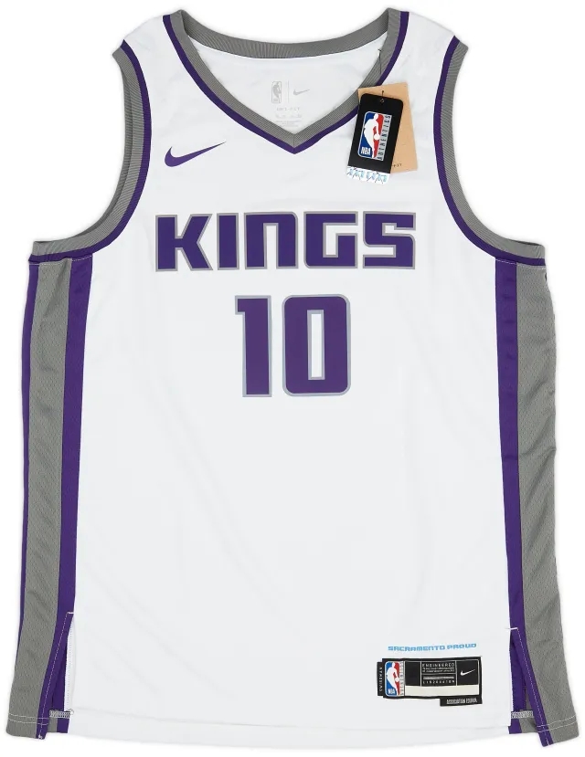 2022-23 Sacramento Kings Sabonis #10 Nike Swingman Home Jersey (XL)