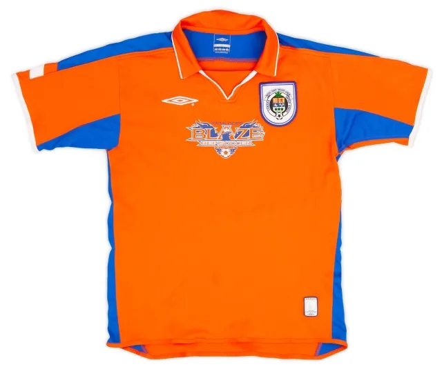 Umbro 2000s Kamloops Blaze Home Shirt #8 - 7/10 - (L)