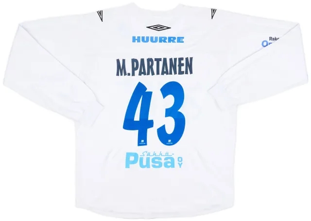 Umbro 2005 FC Kuuysi Home L/S Shirt M. Partanen #43 - 8/10 - (S)