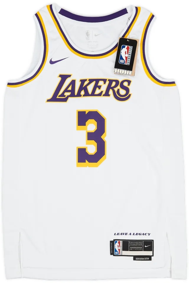 2019-23 LA Lakers Davis #3 Nike Swingman Home Jersey (S)