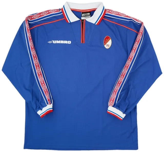 Umbro 1999 Lodigiani Away L/S Shirt #10 - 5/10 - (XL)