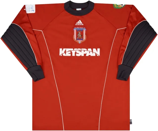 adidas 2005 Long Island Rough Riders Match Issue GK Shirt Grafer #30