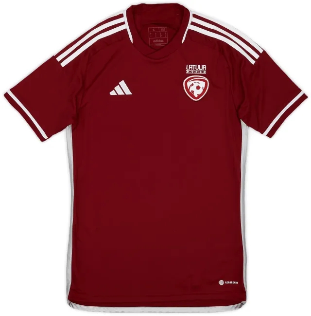 adidas 2022-23 Latvia Home Shirt - 10/10 - (S)
