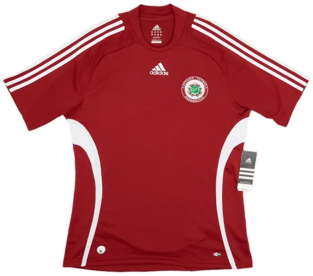 adidas 2008-10 Latvia Home Shirt (L)