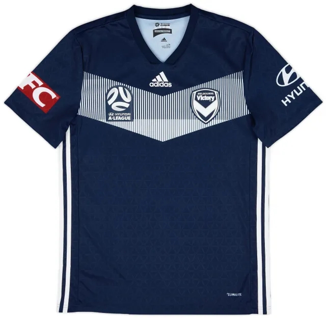 adidas 2019-20 Melbourne Victory Home Shirt - 8/10 - (M)