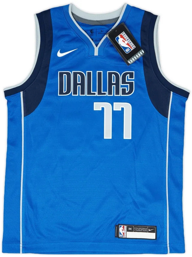 2018-25 Dallas Mavericks Doncic #77 Nike Swingman Away Jersey (M.Boys)