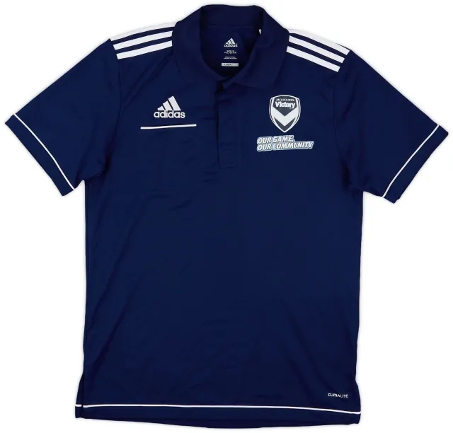 adidas 2012-13 Melbourne Victory Polo Shirt - 8/10 - (M)