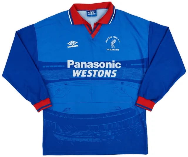 Umbro 1997-98 Matlock Town Home L/S Shirt - 9/10 - (L)