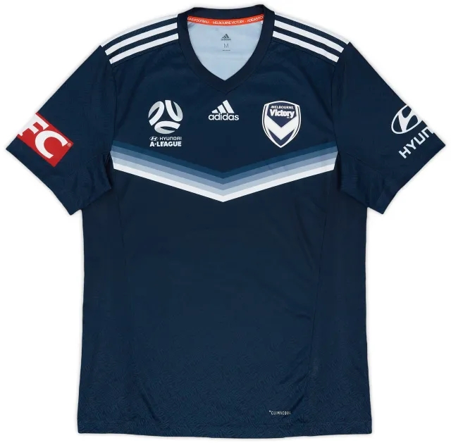 adidas 2017-18 Melbourne Victory Home Shirt - 9/10 - (M)