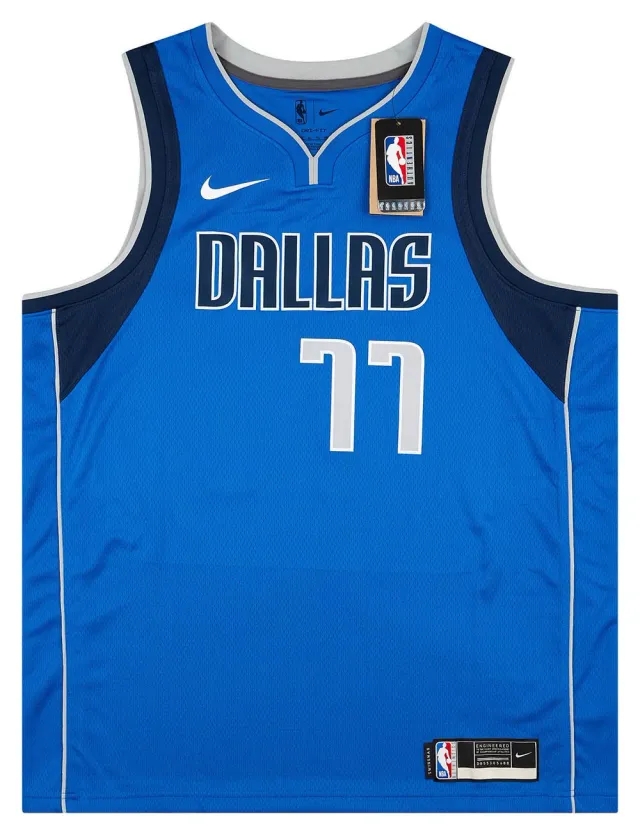 2018-24 Dallas Mavericks Doncic #77 Nike Swingman Away Jersey (S)