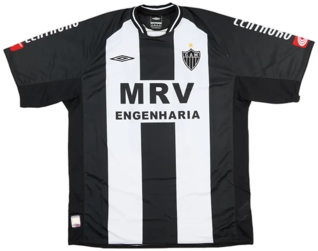 Umbro 2004 Atletico Mineiro Alternate Home Shirt #10 - 9/10 - (XL)