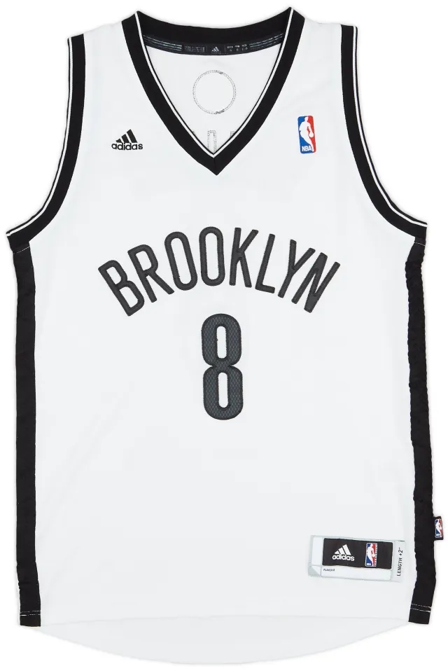 2012-14 Brooklyn Nets Williams #8 adidas Swingman Home Jersey - 8/10 - (S)