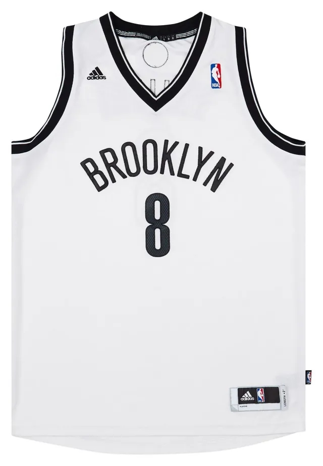 2012-14 Brooklyn Nets Williams #8 adidas Swingman Home Jersey (Excellent) L
