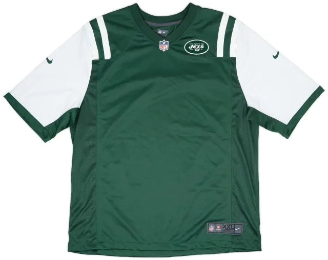 2012-18 New York Jets Nike Game Home Jersey - 10/10 - (XXL)