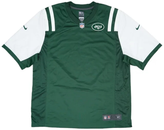 2012-18 New York Jets Nike Game Home Jersey - 10/10 - (XXL)