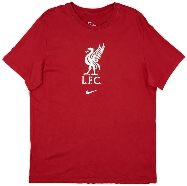 2023-24 Liverpool Nike Cotton Tee - 9/10 - (L)