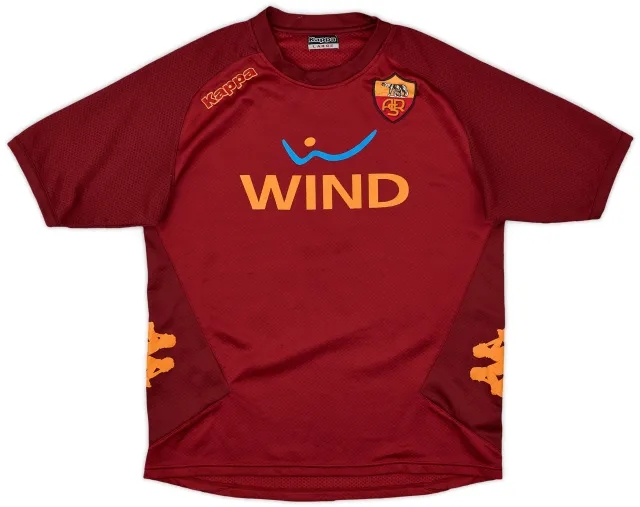 2007-08 Roma Kappa Training Shirt - 7/10 - (L)