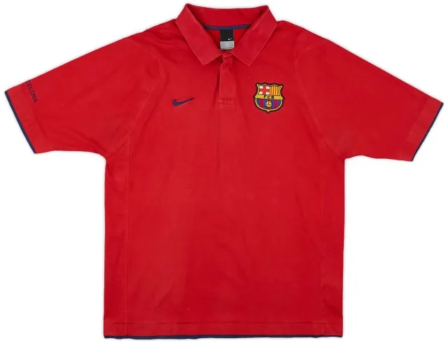 2006-07 Barcelona Nike Polo Shirt - 8/10 - (XL)
