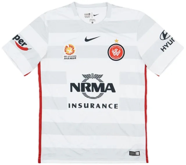 Nike 2015-16 Western Sydney Wanderers Away Shirt - 7/10 - (M)