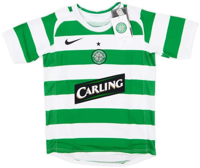 Nike 2005-07 Celtic Home Shirt (S.Boys)