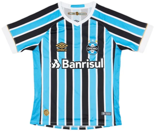 Umbro 2018 Gremio Home Shirt - 7/10 - (S)