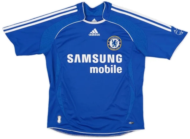 adidas 2006-08 Chelsea Home Shirt - 8/10 - (L.Boys)